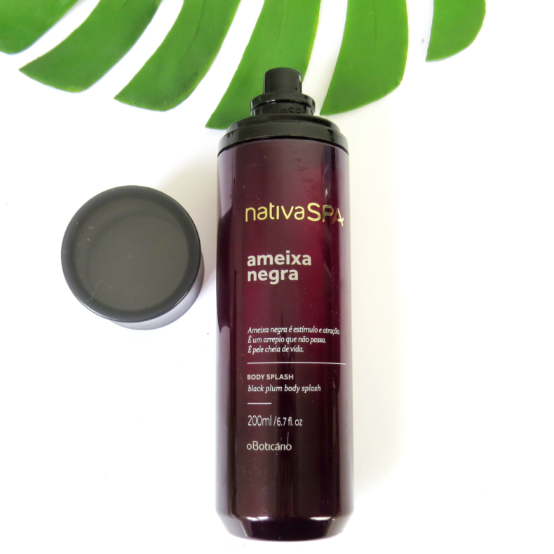 linha ameixa negra o boticario nativa spa