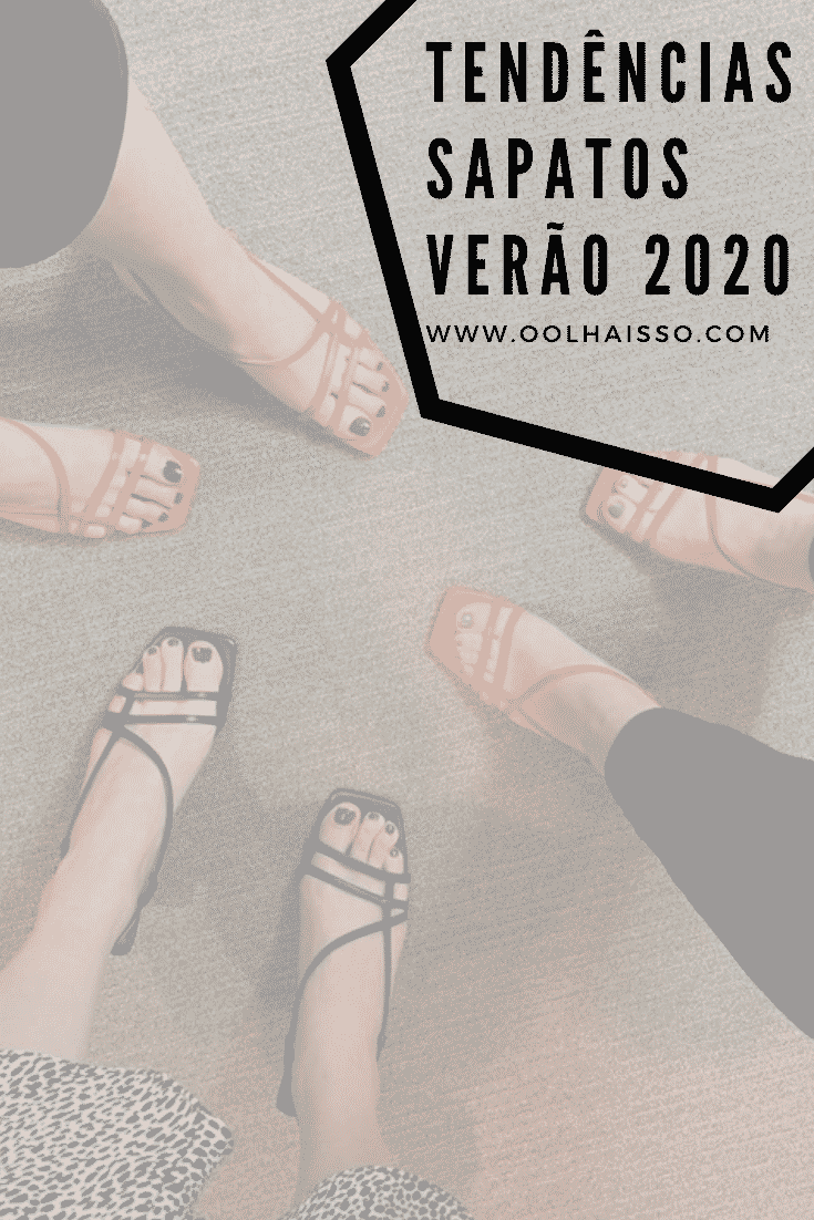 primavera verao 2020 sapatos